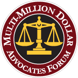 Multi-Million Dollar Advocates Forum Badge