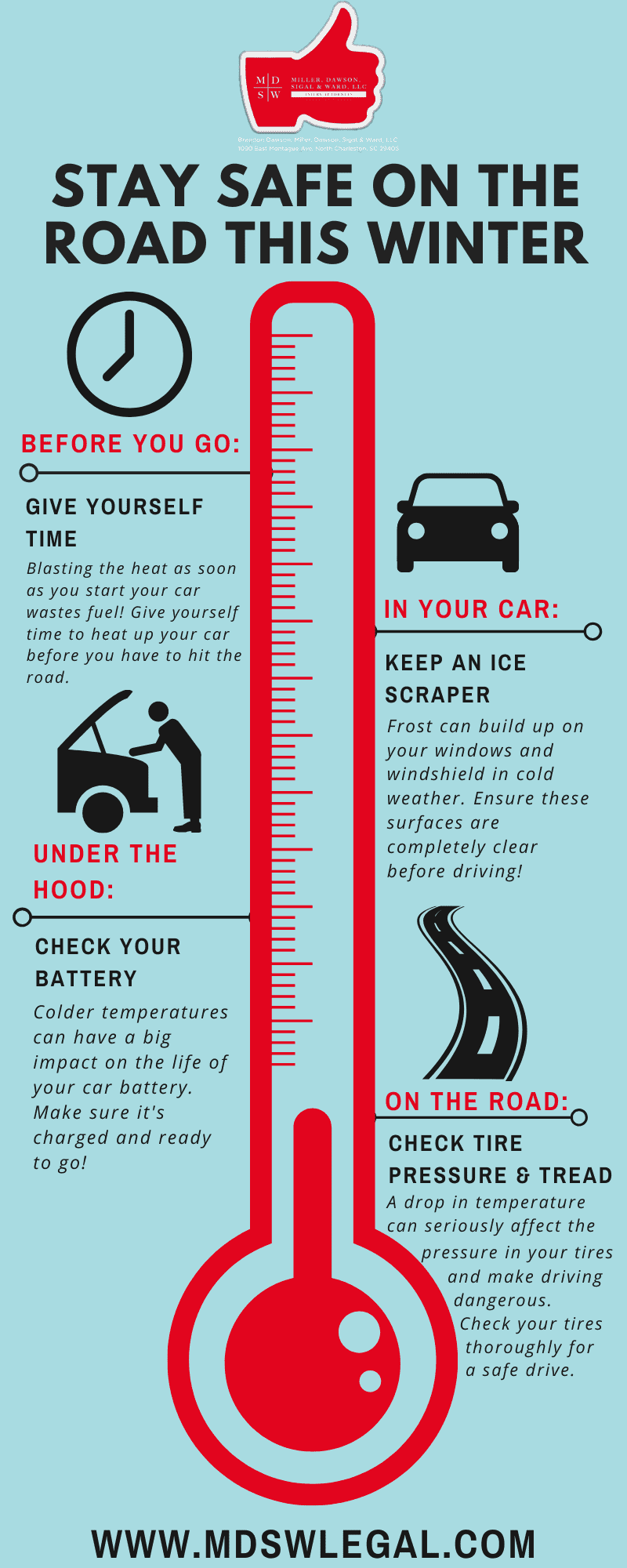 Infographic: Winter Driving Tips For Charleston, SC